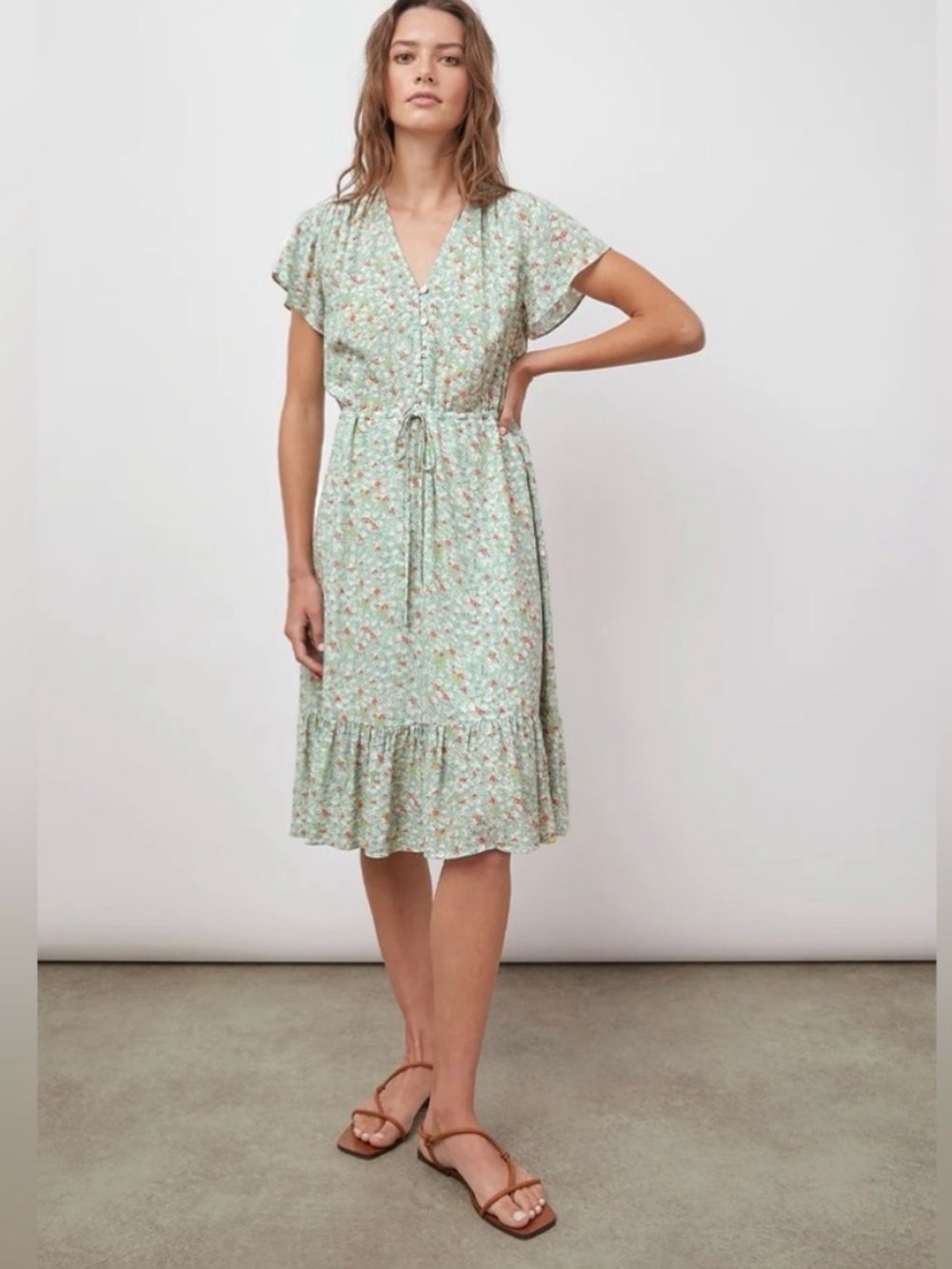 Rails Kiki Dress Meadow green XS